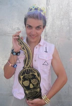 The Born This Way Ball Monster pit key holder 11-11-12