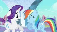 Rarity & Rainbow Dash emotion mix S3E1