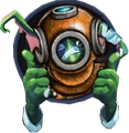 Diving suit yelps