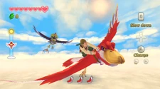 Link volando con su Pelícaro SS