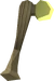 Zephyrium hatchet detail
