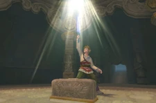 Link obteniendo Espada Divina SSpng