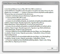 Gore Error