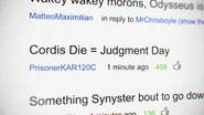 Cordis Die YouTube comments BOII
