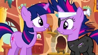 Twilight talking to future Twilight S2E20