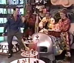 Crew fools around