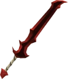 Dragon longsword detail