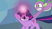 Twilight 'I actually studied gravity spells' S3E2