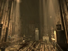 Sniper shack interior