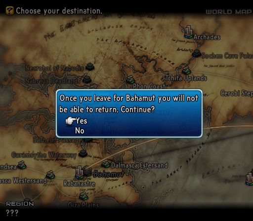 Point Of No Return Final Fantasy Xiv:locations