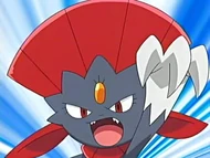 EP462 Weavile usando Cuchillada