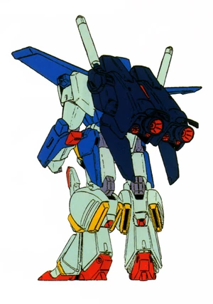 MSZ-010(ZZ-GUNDAM) back