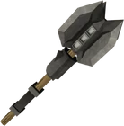 Iron mace detail