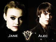 Jane and Alec Volturi