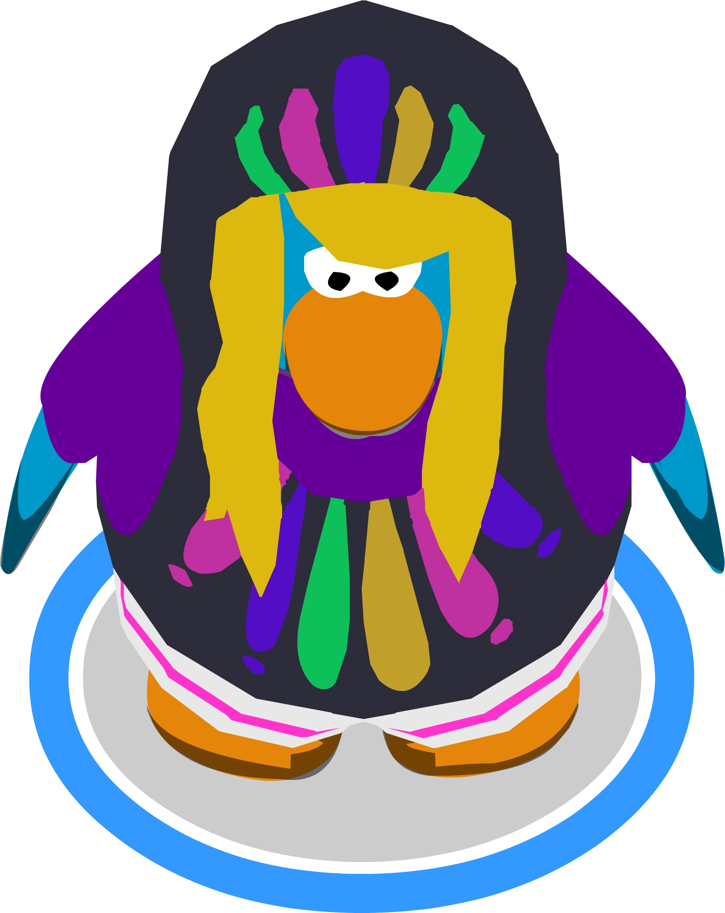 Neon Electro Hoodie In Game
