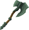 Adamant battleaxe detail