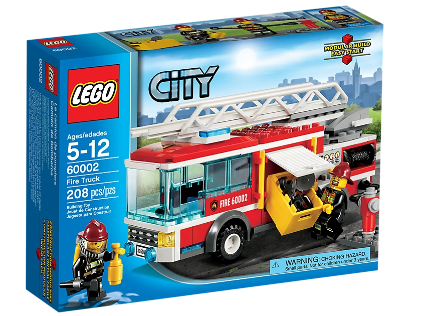 Fire Truck Lego Set
