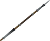 Steel spear detail