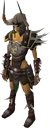 Bandos armour equipped female