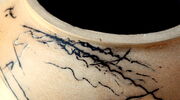 Judith raku detail