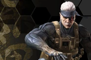 Old Snake el protagonista del juego