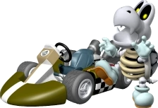 Dry Bones Art (Mario Kart Wii)