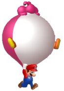 Balloon Yoshi Mario
