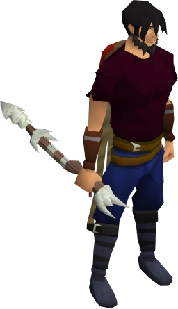 Harpoon (class 5) equipped