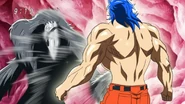 Toriko taking Mixer Punch