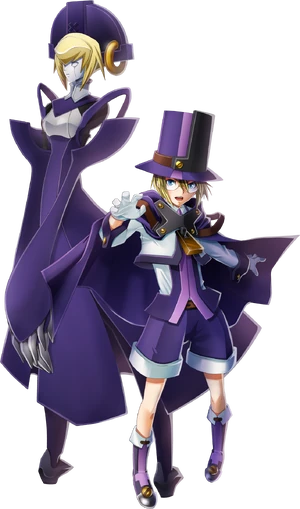 Carl Clover (Chronophantasma, Character Select Artwork)
