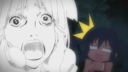 Mio get scared
