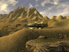 FNV alien ship