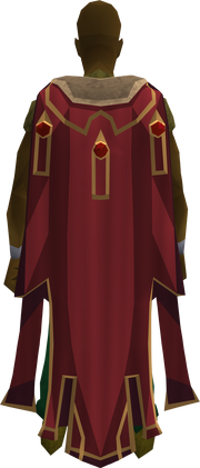 Max cape equipped