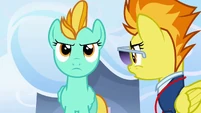 Spitfire talking to Lightning Dust S3E07