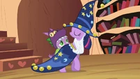 Spike guessing what Twilight's costume is S2E04