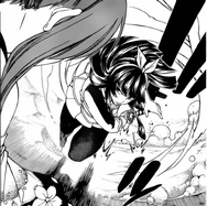 Kagura Ataca a Erza