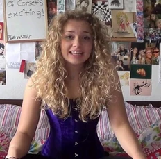 Carrie Hope Fletcher Corset