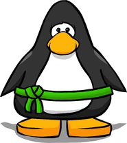 Green Belt from a Player Card