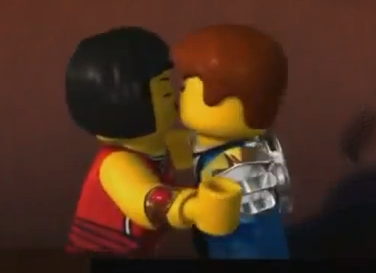 Lego Friends Kissing