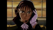 Lady une taking orders from treize 