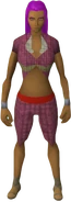 Shirt and trousers (Lilac) equipped