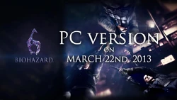Fecha de lanzamiento de Pc Version RE6