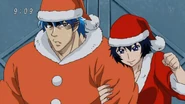 Toriko and Rin ready to go and deliver presents