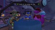 Blimp safehouse