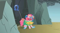 Pinkie Pie as a beaten present S1E7
