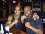 Lateef and buddy Sosthand