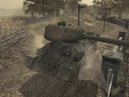 T-34 Front view WAW