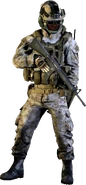 Assault M16A2 Render