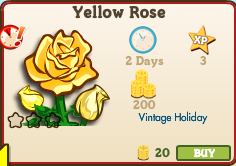 Yellow Rose Market Info (December 2012)