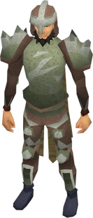 Melee armour (class 3) equipped